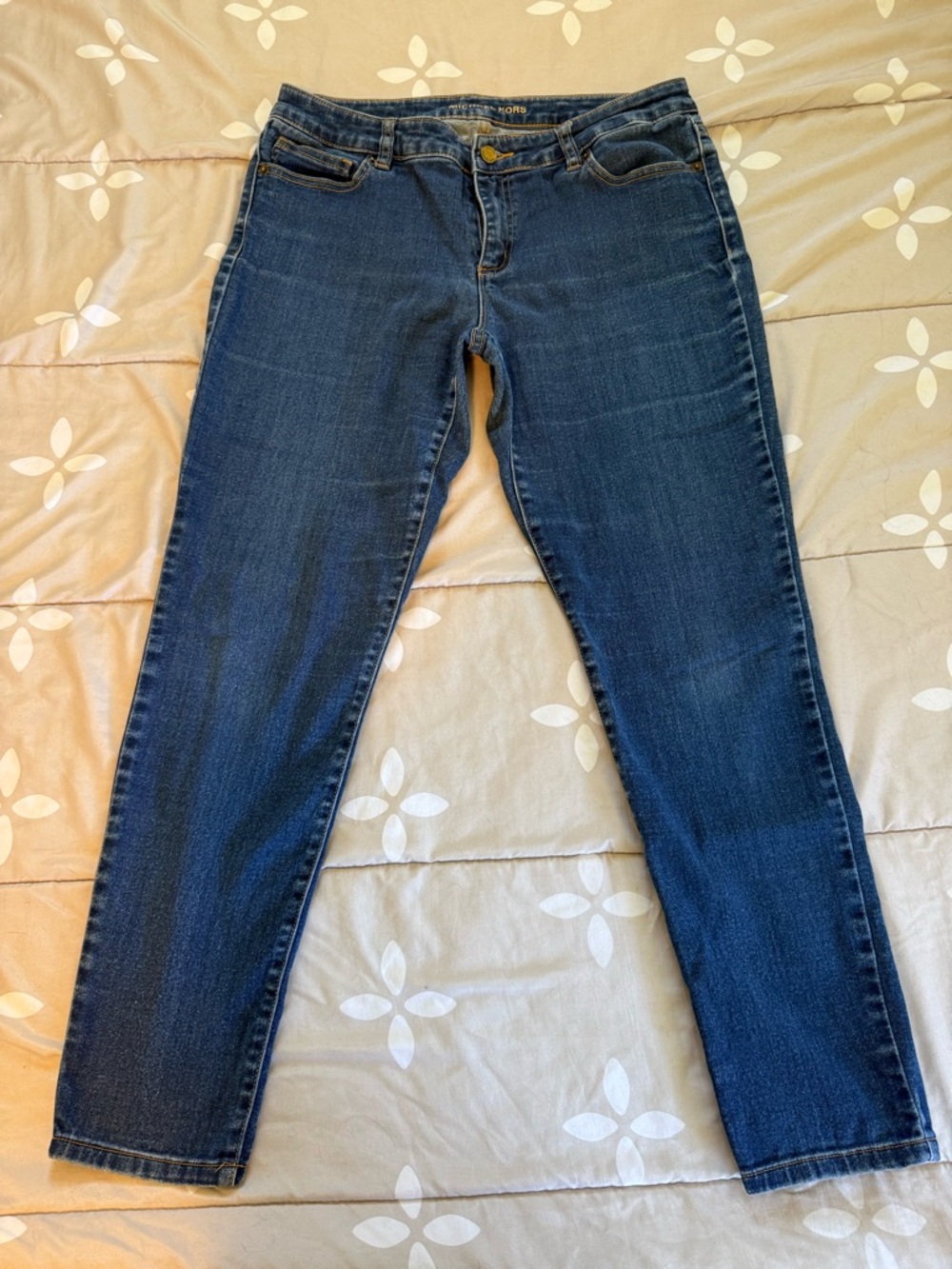Michael Kors Dark Wash Skinny Jeans size 8